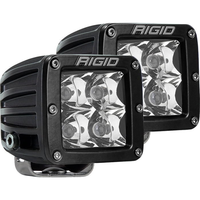 Foco LED híbrido Serie D PRO de RIGID Industries (par), color negro