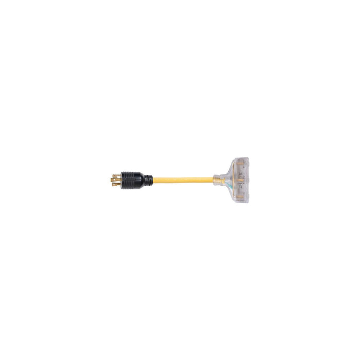 Weekender 30153GPA ParkPower 30A Generator Plug To (3) 15A Receptacles Pigtail, Adapter