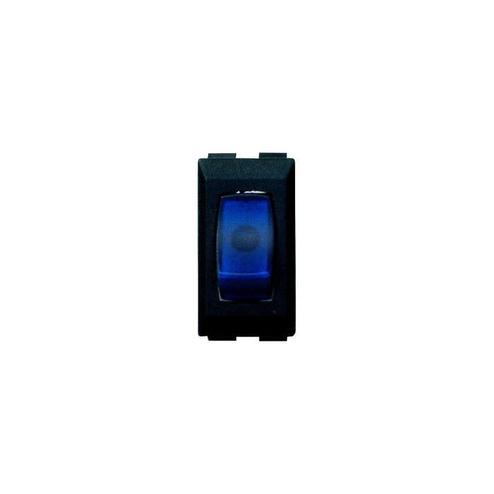 Diamond Group DG136PB 12V Illunminated On/Off Switch, Black w/Blue Light