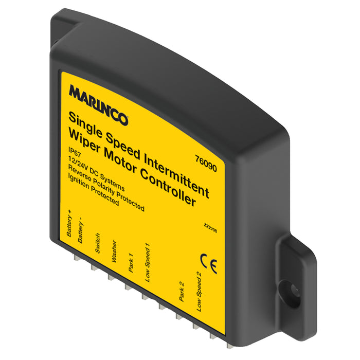 Marinco 76090 Single Speed Intermittent Wiper Motor Controller