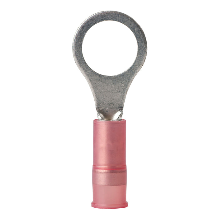Terminal de anillo de nailon Ancor de 22-18 AWG y 1/4" (paquete de 25)