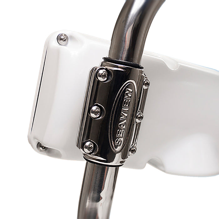 Soporte para instrumento individual sin cortes Seaview para Triton2: abrazadera de acero inoxidable
