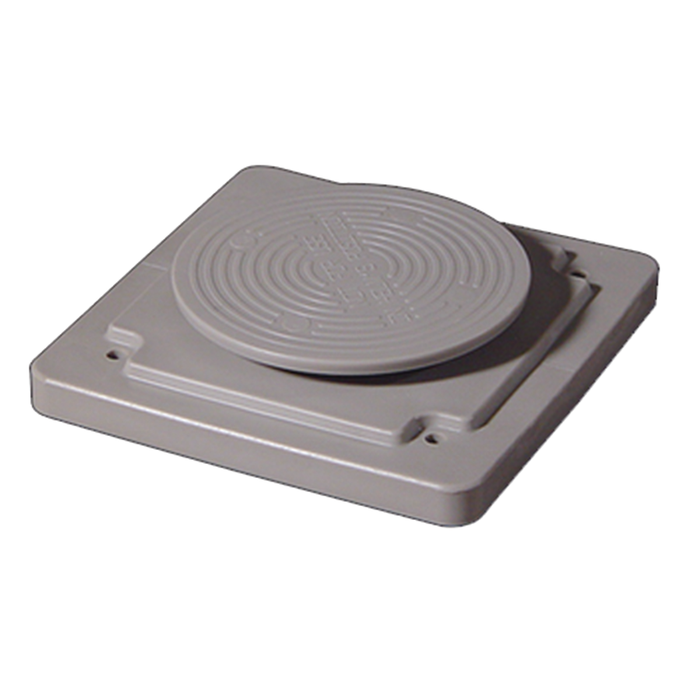 Tempress 45833 Spare Mounting Base For QD Seats, Dark Grey
