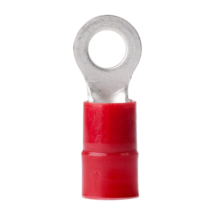 Terminal de anillo de nailon Ancor de 8 AWG y 1/4" (paquete de 100)