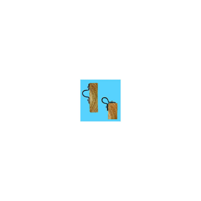 Dock Edge DE1133F 1133F "C" Guard Economy Dock Bumper, 6' White, 4/case
