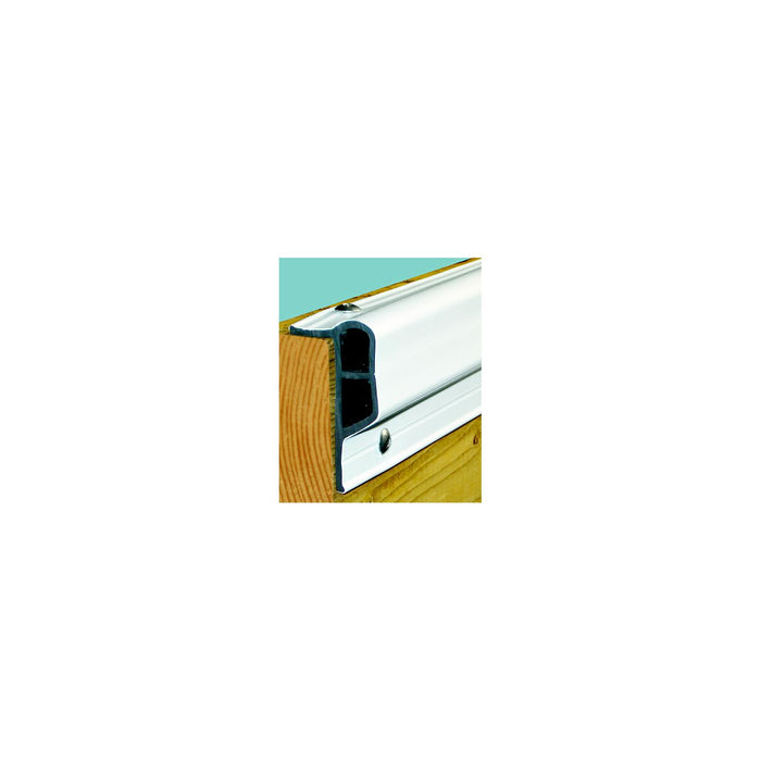 Dock Edge DE1134F 1134F Economy Dock Guard Profile, 6' White, 4/case