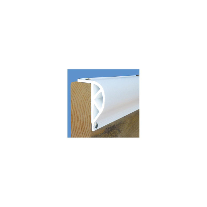 Dock Edge DE1210F ProDock Commercial Grade Heavy Slant P Profile, White, 8', 3/pk