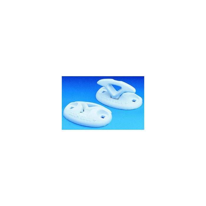 Dock Edge DE2603WF Flip-Up Ring Dock Cleat, White