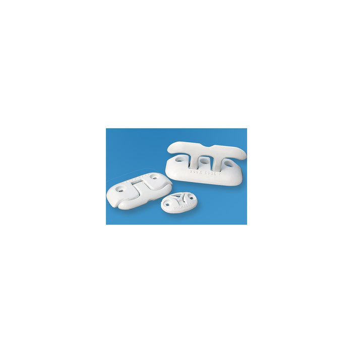 Dock Edge DE2603WF Flip-Up Ring Dock Cleat, White