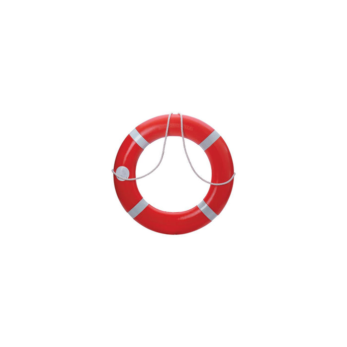 Dock Edge DE56203F Dolphin Hardshell Life Ring Buoy SOLAS 30" Orange