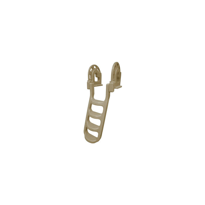 Dock Edge DE2184F 2184F Stand Off Roto Dock Ladder 4 Step, Sand