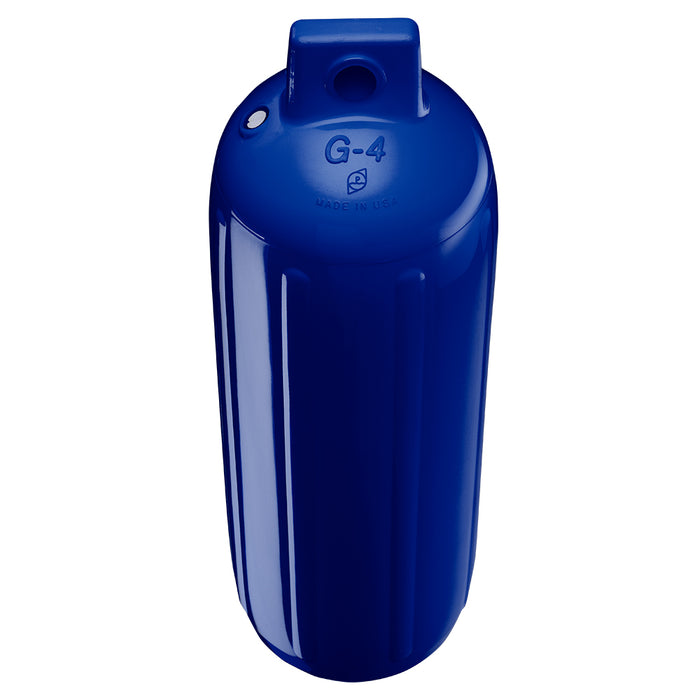Polyform G-4 COBALT BLUE W/AIR ADAPTER G-4 Twin Eye Fender 6.5" x 22" w/Adapter
