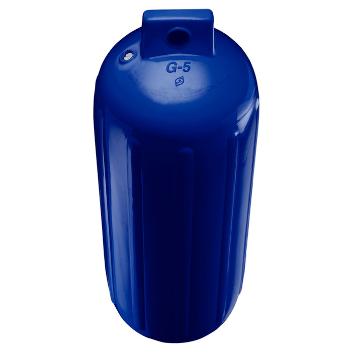 Polyform G-5 COBALT BLUE W/AIR ADAPTER G-5 Twin Eye Fender 8.8" x 26.8", w/Adapter
