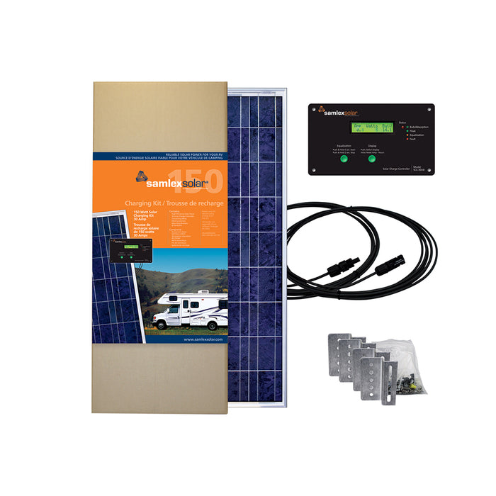 Samlex America SRV-150-30A SamlexSolar 150W Solar Charging Kit