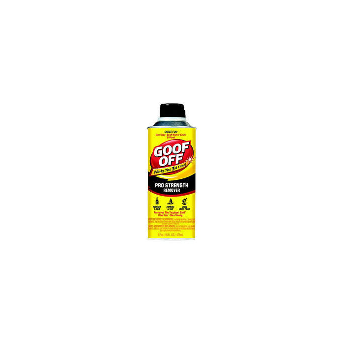 Damp Rid FG653 Goof Off Pro Strength Remover, 16 oz.