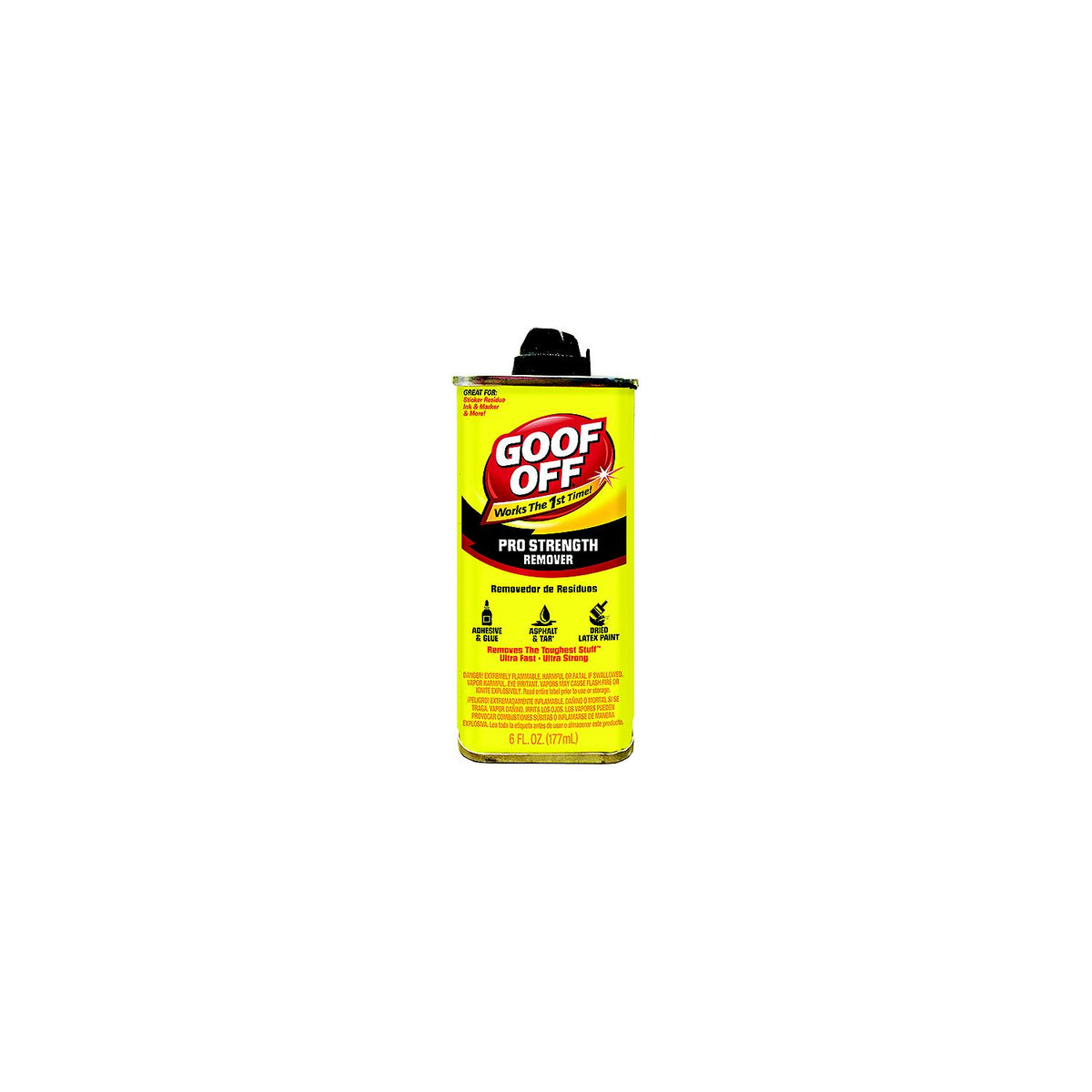 Damp Rid FG661 Goof Off Pro Strength Remover, 6 oz. — Freeport Marine ...