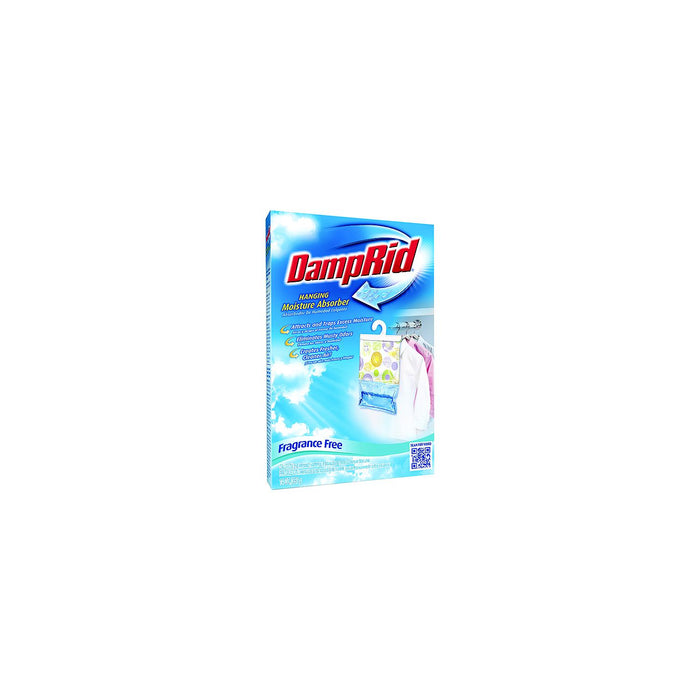 Damp Rid FG83FFESB Hanging Moisture Absorber, Fragrance Free, 15.4 oz. 3/pk