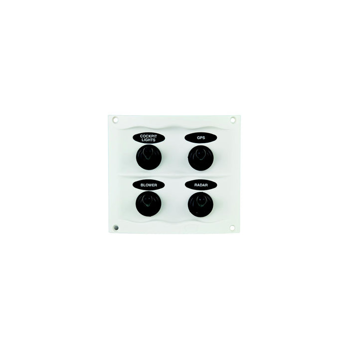 BEP 900-4WPW Marinco Waterproof Switch Panel
