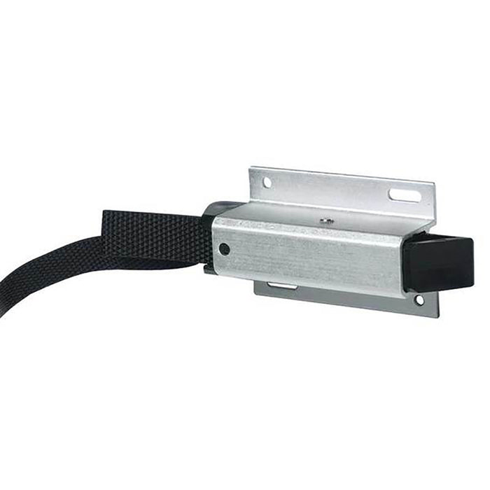 Pestillo para panel Southco Sundecker - Negro - Orificio pasante de 5" - Correa - Norte