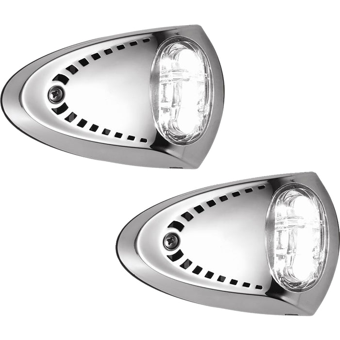 Luces LED de acoplamiento Attwood - Acero inoxidable - LED blanco - Par