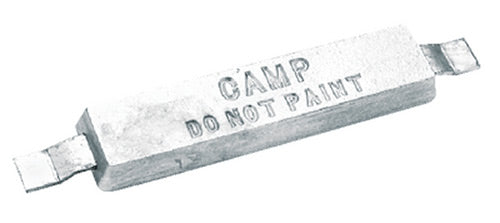 Camp W-12 Zinc Plate 12X3 with Two Galv Mtg Straps Cast In