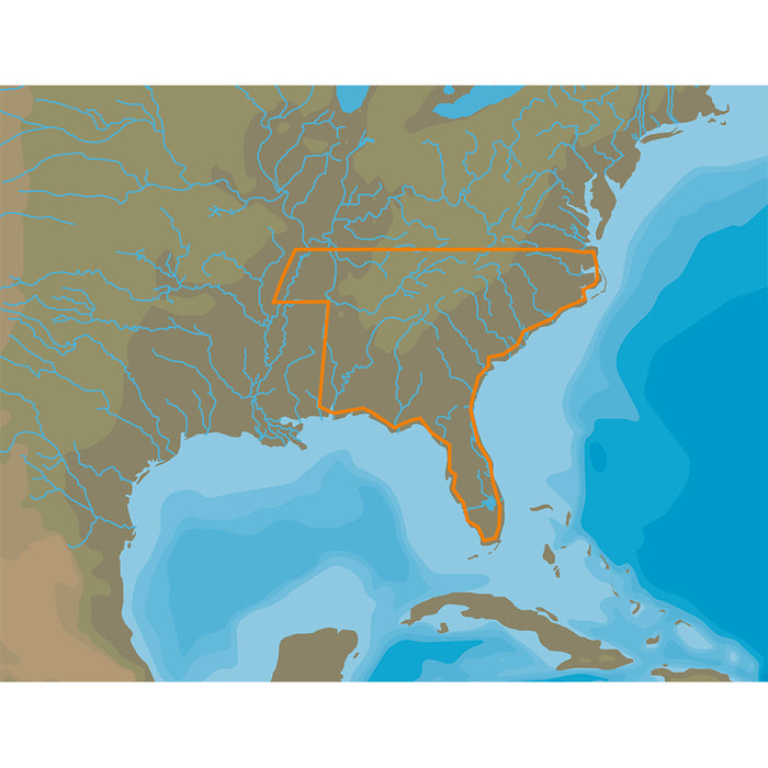 C-MAP M-NA-D074-MS 4D Lakes NA-D074 South East