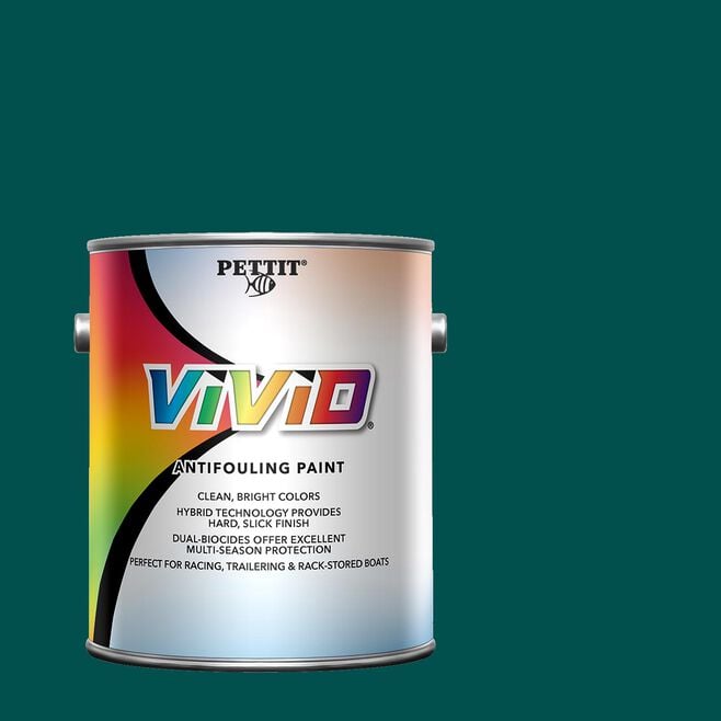 Pettit 1136106 Vivid Antifouling Paint, Green Gal.
