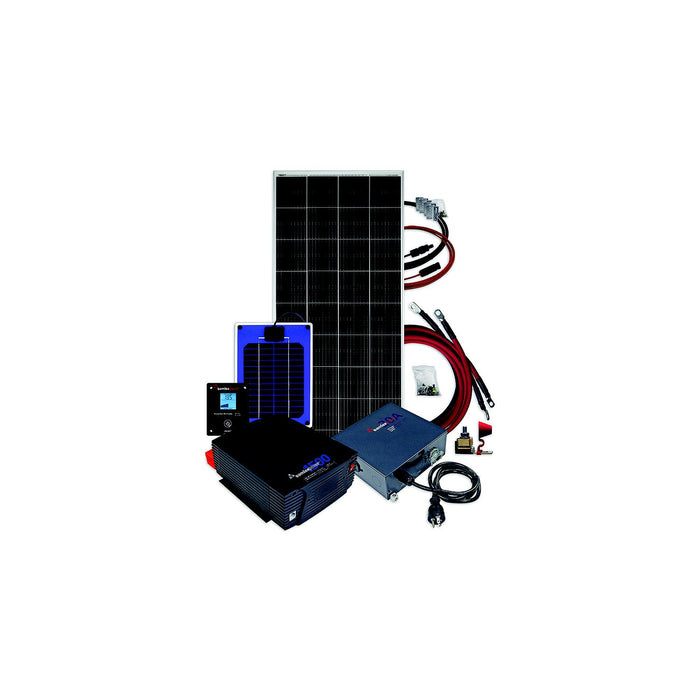 Samlex America SPB-EXPLORE200 Samlex Solar + Power Bundle, 200W Bundle w/1 Panel