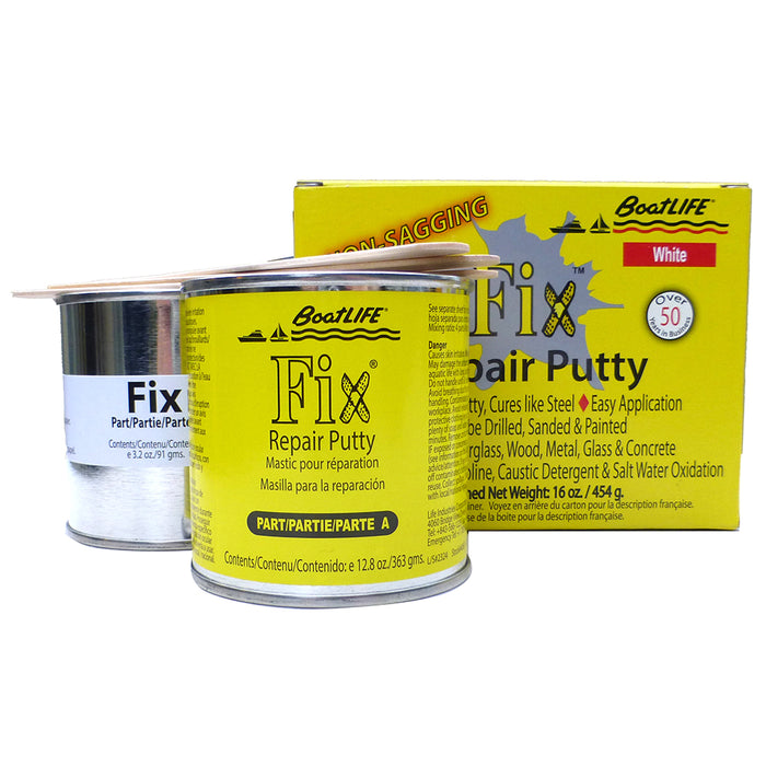 Boat Life 1196 Fix Repair Putty 16oz White