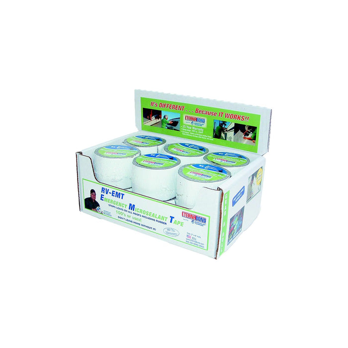 Eternabond RV-EMT-40BPOP RV EMT Leak Repair Tape, Case of 40 2" x 48" Rolls