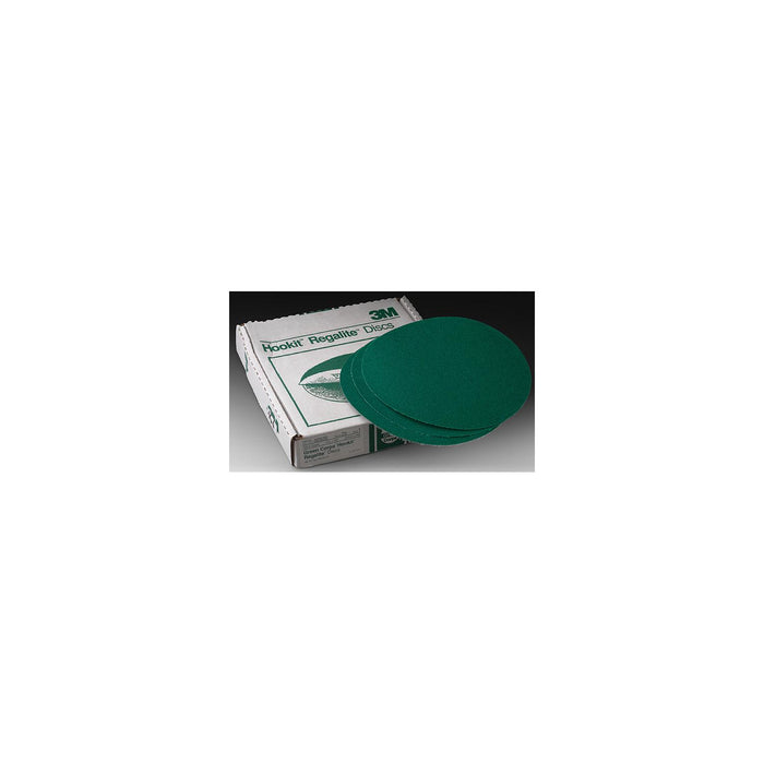 3M 524 8" Green Corp Hookit Disc 40G