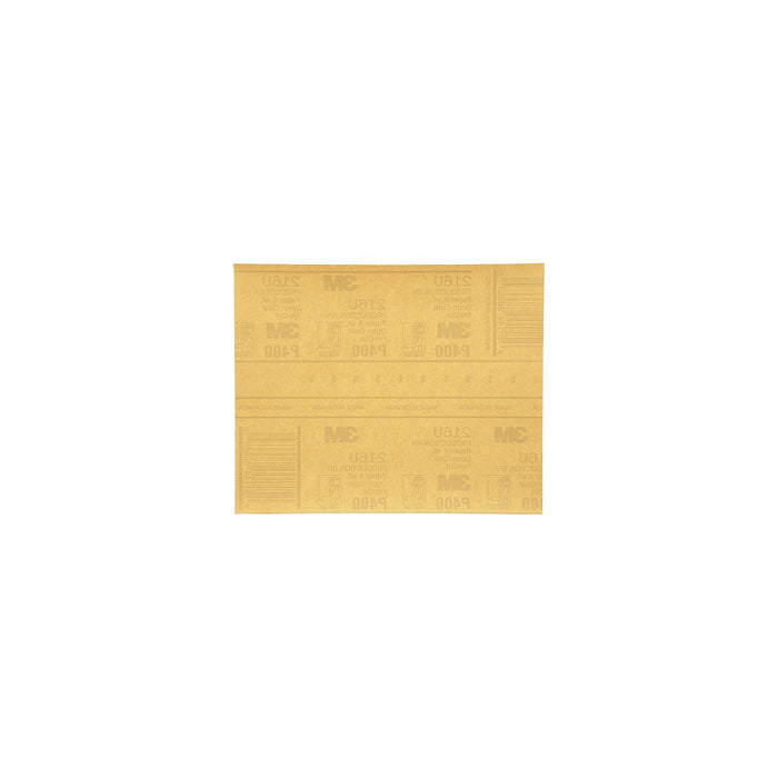 3M 02539 9x11 Resinite Fre-Cut Gold Sheet P400A