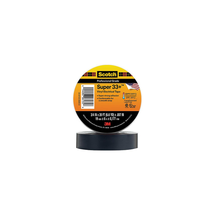 3M 6132 33+ Electrical Tape 3/4 X 66