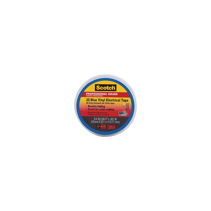 3M 10836 #35 Vinyl Elect Tape 3/4 Blue