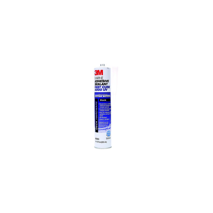 3M 14316 4000UV Fast Cure Sealant, Black, 10 oz. Cartridge