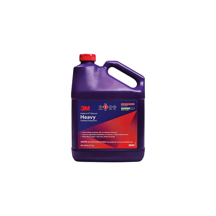 3M 051131-36103 Perfect-It Gelcoat Heavy Cutting Compound, Gal.