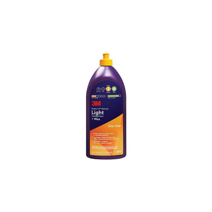 3M 36111 Perfect-It Gelcoat Light Cutting Compound/Wax, Gal.