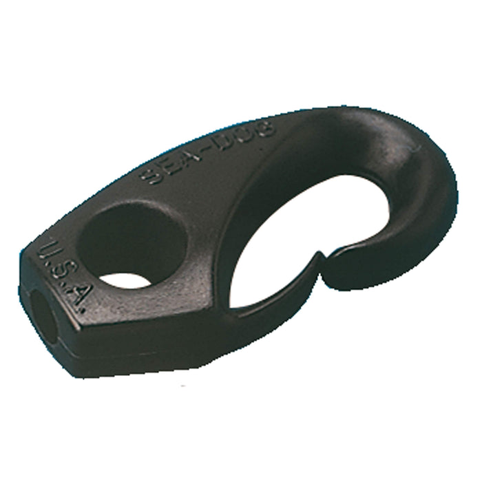 5/16" Nylon Shock Cord Clip, Black, Bulk