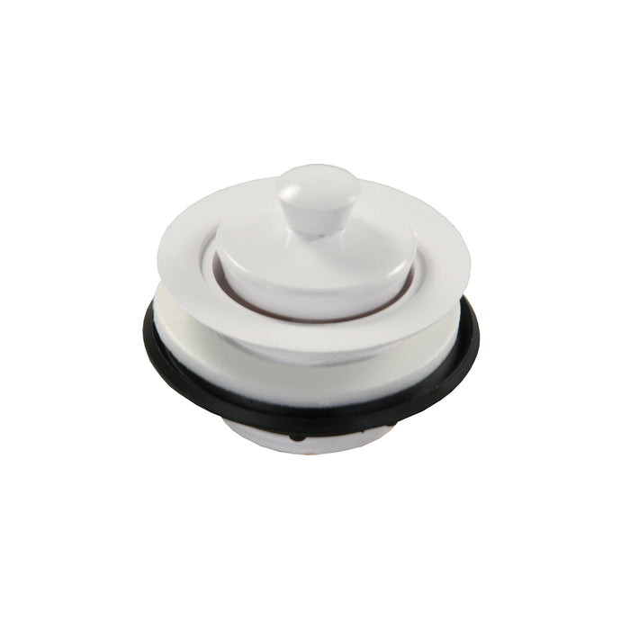 JR Products 95095 Strainer w/Pop-Stop Stopper, White