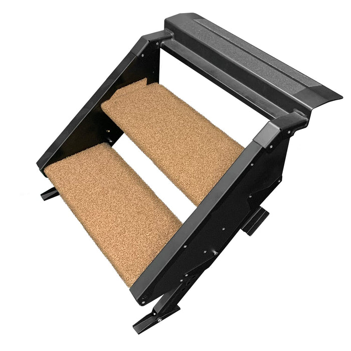 Prest-O-Fit 2-0501 Trailhead RV 2-Step, 17.5" Step Rug for MORryde Stepabove, Buckskin Brown