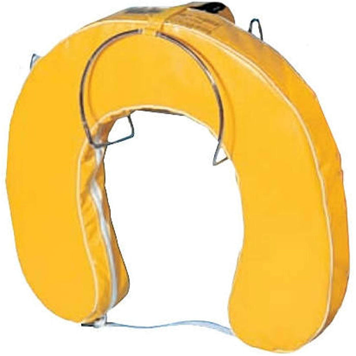Cal-June 940 Jim-Buoy U.S.C.G. Approved Standard Horseshoe Buoy Yellow