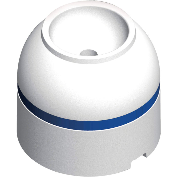 Cal-June 4203-T-3" Jim-Buoy Pendant Buoy White With Blue Reflective Tape