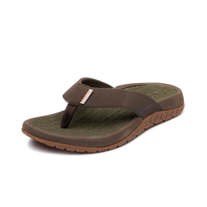 Grundens 60037-215-1011 Fishfinder Sandal-Dark Brown-M 11