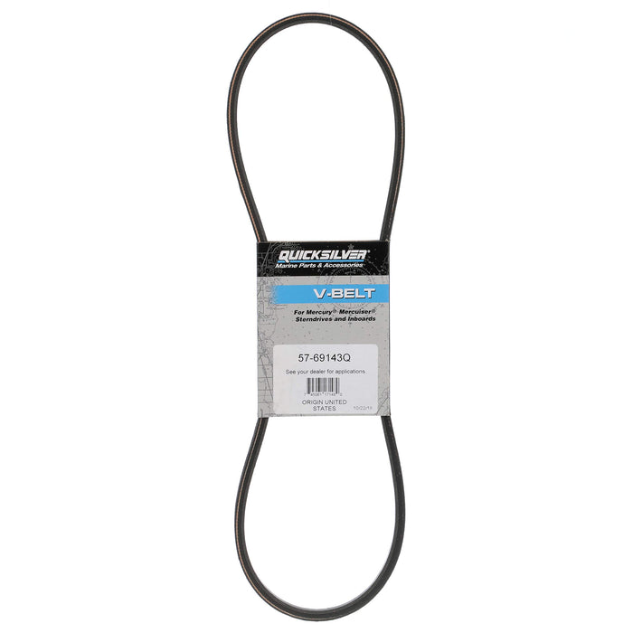 Quicksilver 69143Q V-Belt 40", 1,016mm Long, Fits MerCruiser Sterndrive and Inboard Engines