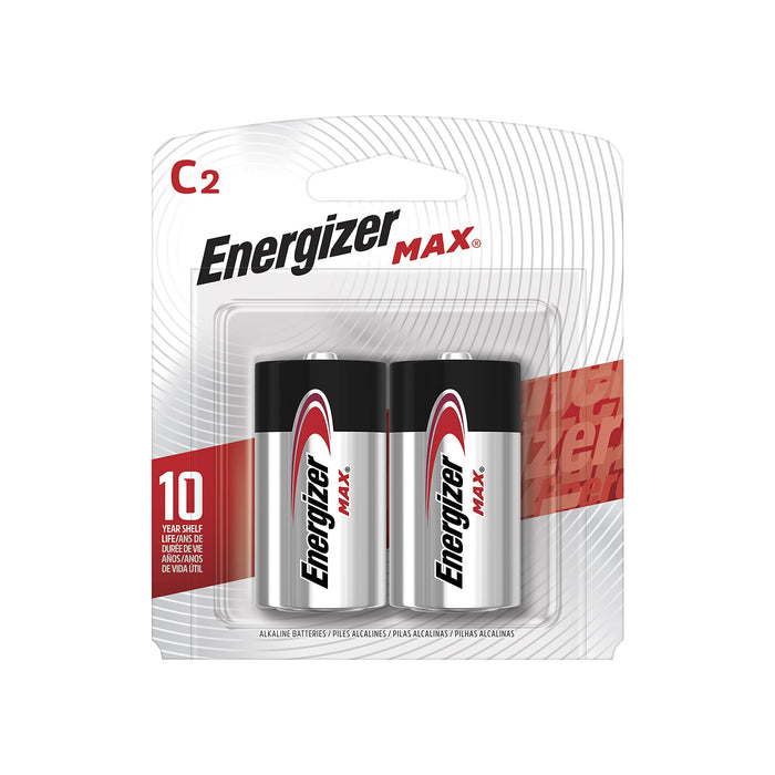 Energizer E93BP2 C Energizer Batteries, 2/pk @6