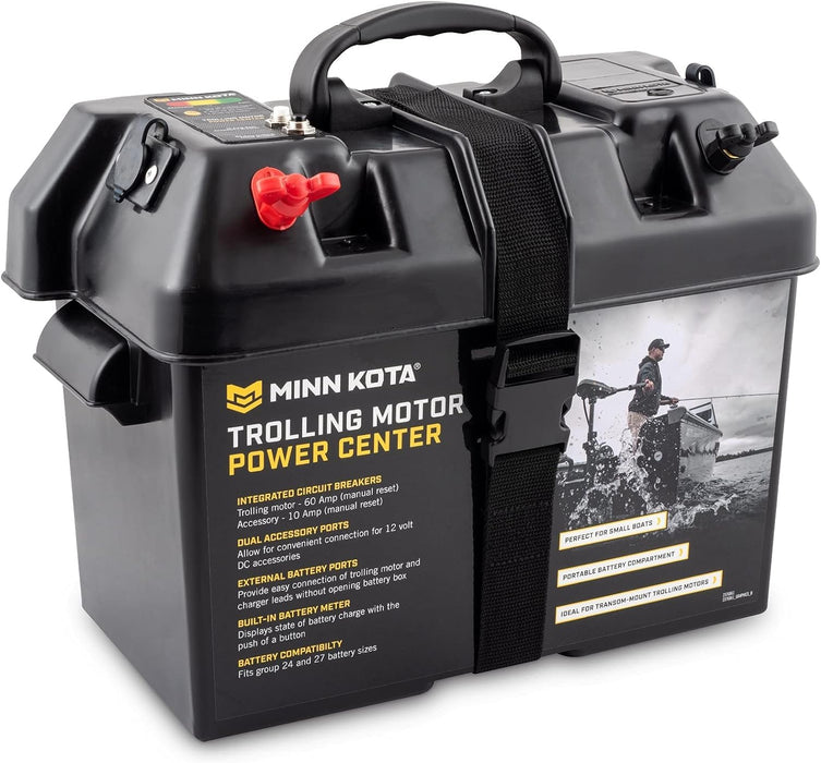 Minn Kota 1820175 Trolling Motor / Accessory Power Center Battery Box