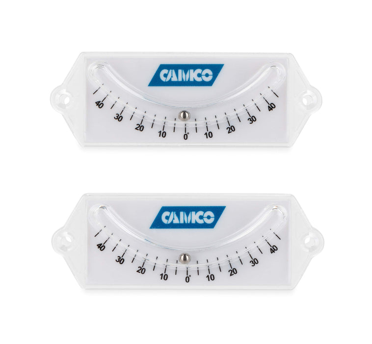 Camco 25553 Precision Curved Ball RV Level, 2/pk