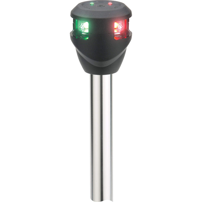 Attwood NV6LC1-10A7 LightArmor Bi-Color LED Navigation Pole Light, 10" Angled