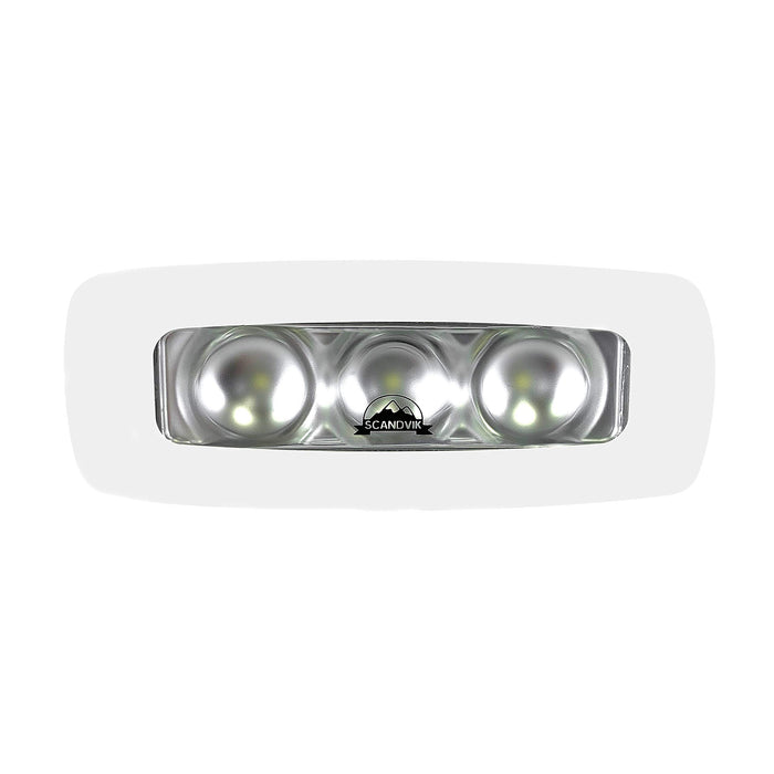 Scandvik 41450P Small Super Bright Spreader Light, White