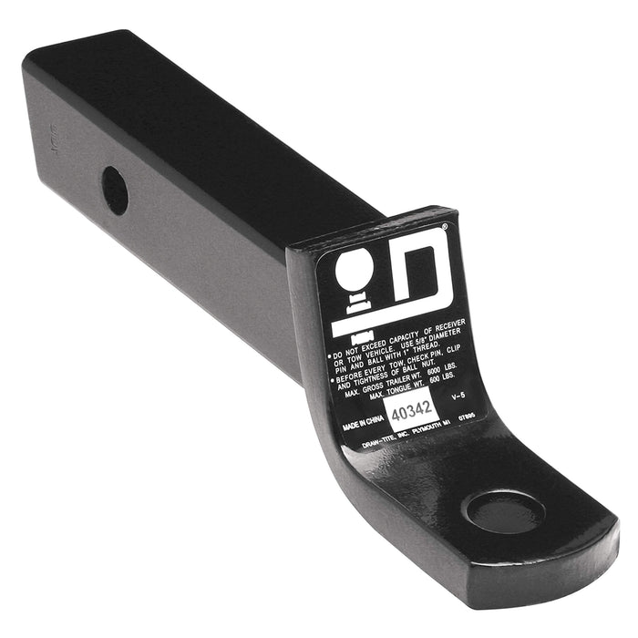 Fulton 40346 Draw-Tite Quick-Loading Ball Mount, 6" Drop, Black